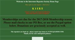 Desktop Screenshot of irs.nhradio.org